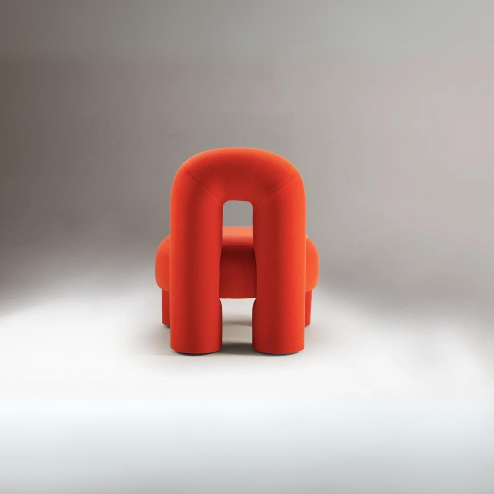 Wide low chair BRANDONA