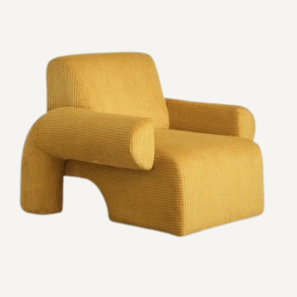 Corduroy velvet Chaise Lounge BUDAPEST