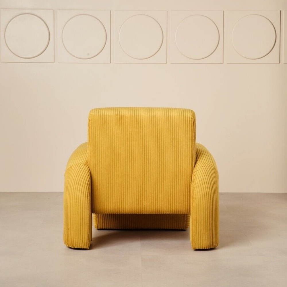 Corduroy velvet Chaise Lounge BUDAPEST