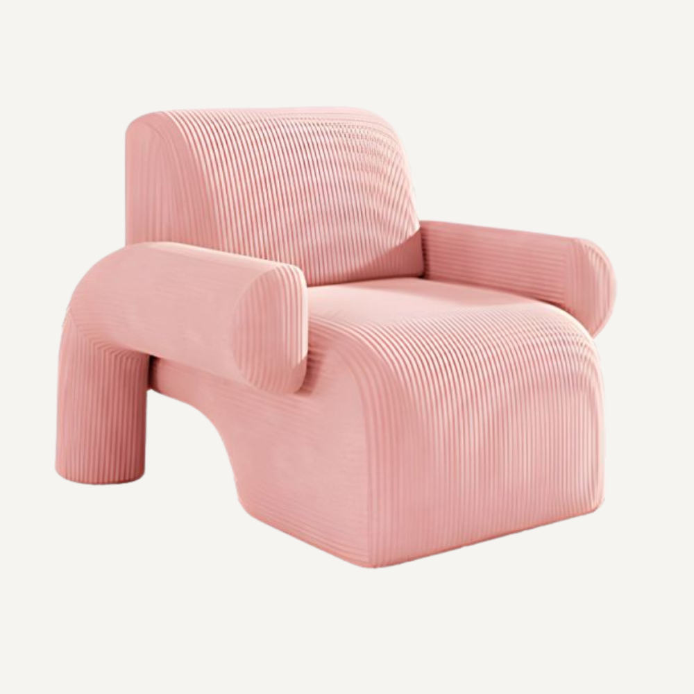 Corduroy velvet Chaise Lounge BUDAPEST