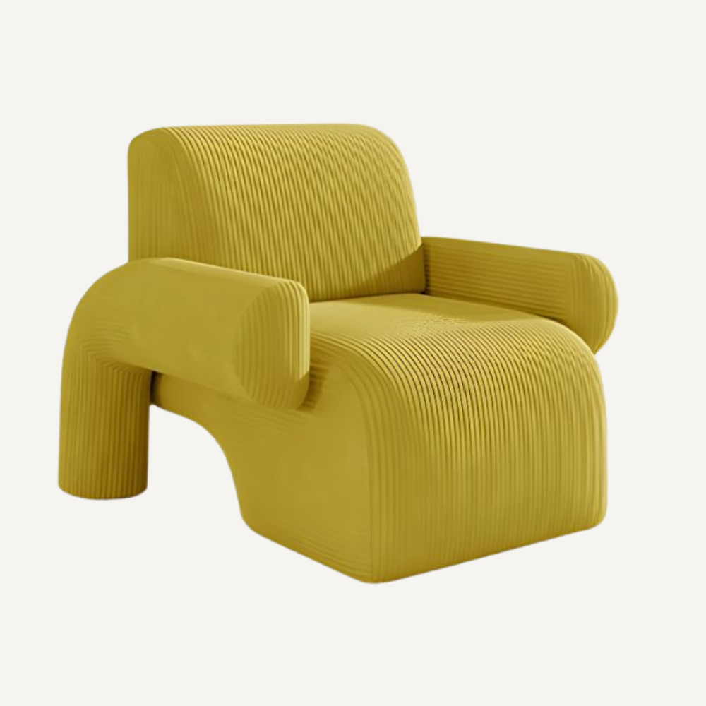 Corduroy velvet Chaise Lounge BUDAPEST