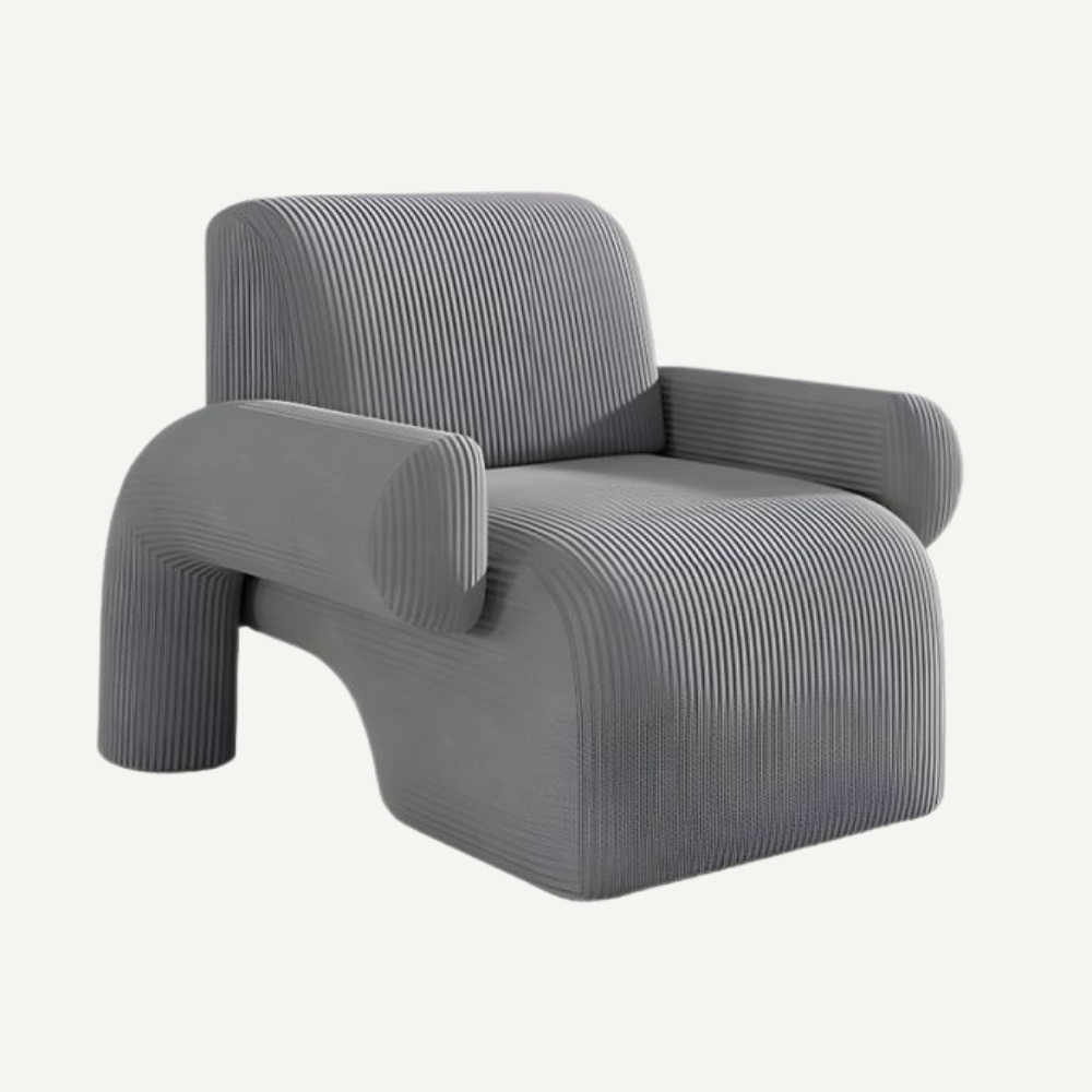 Corduroy velvet Chaise Lounge BUDAPEST