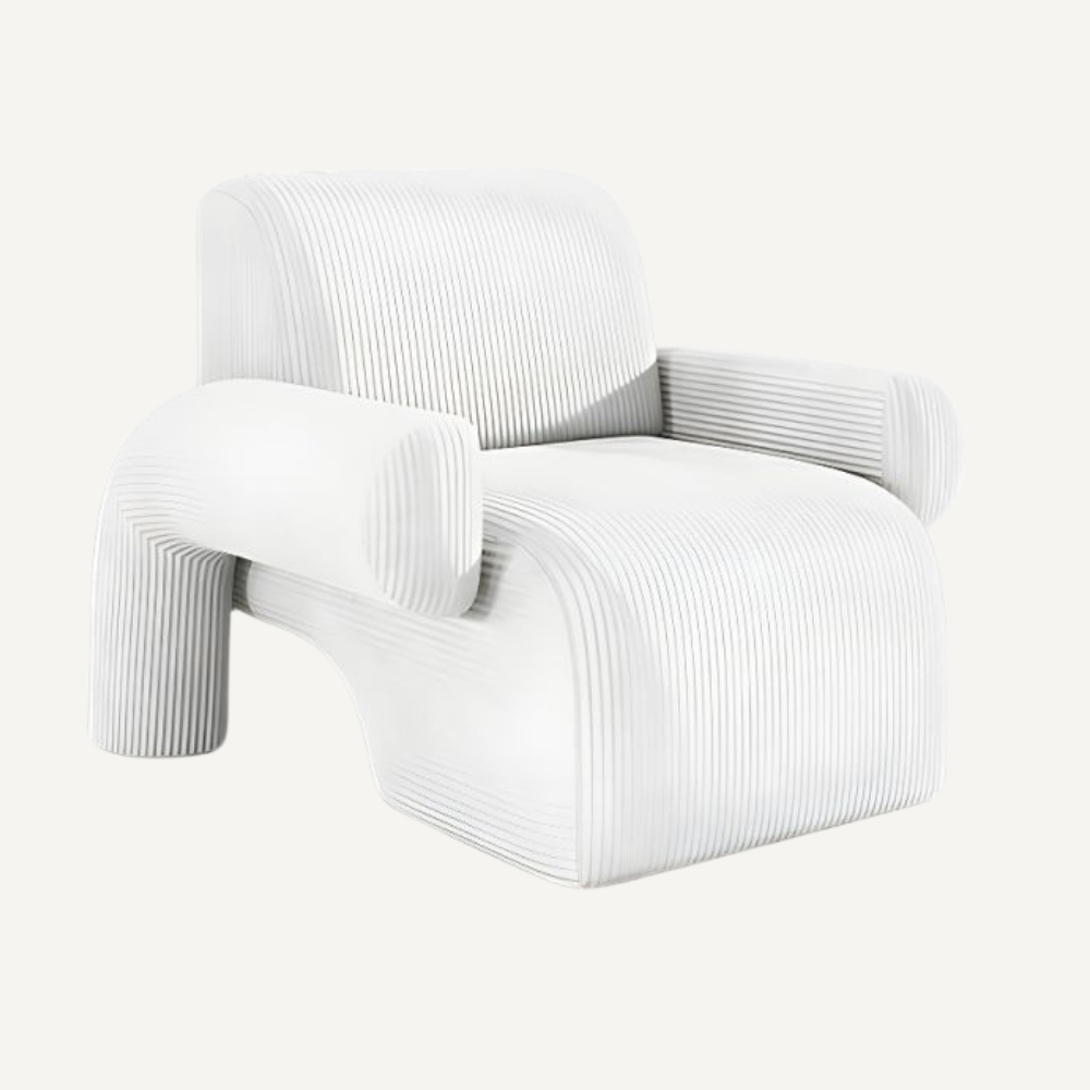 Corduroy velvet Chaise Lounge BUDAPEST