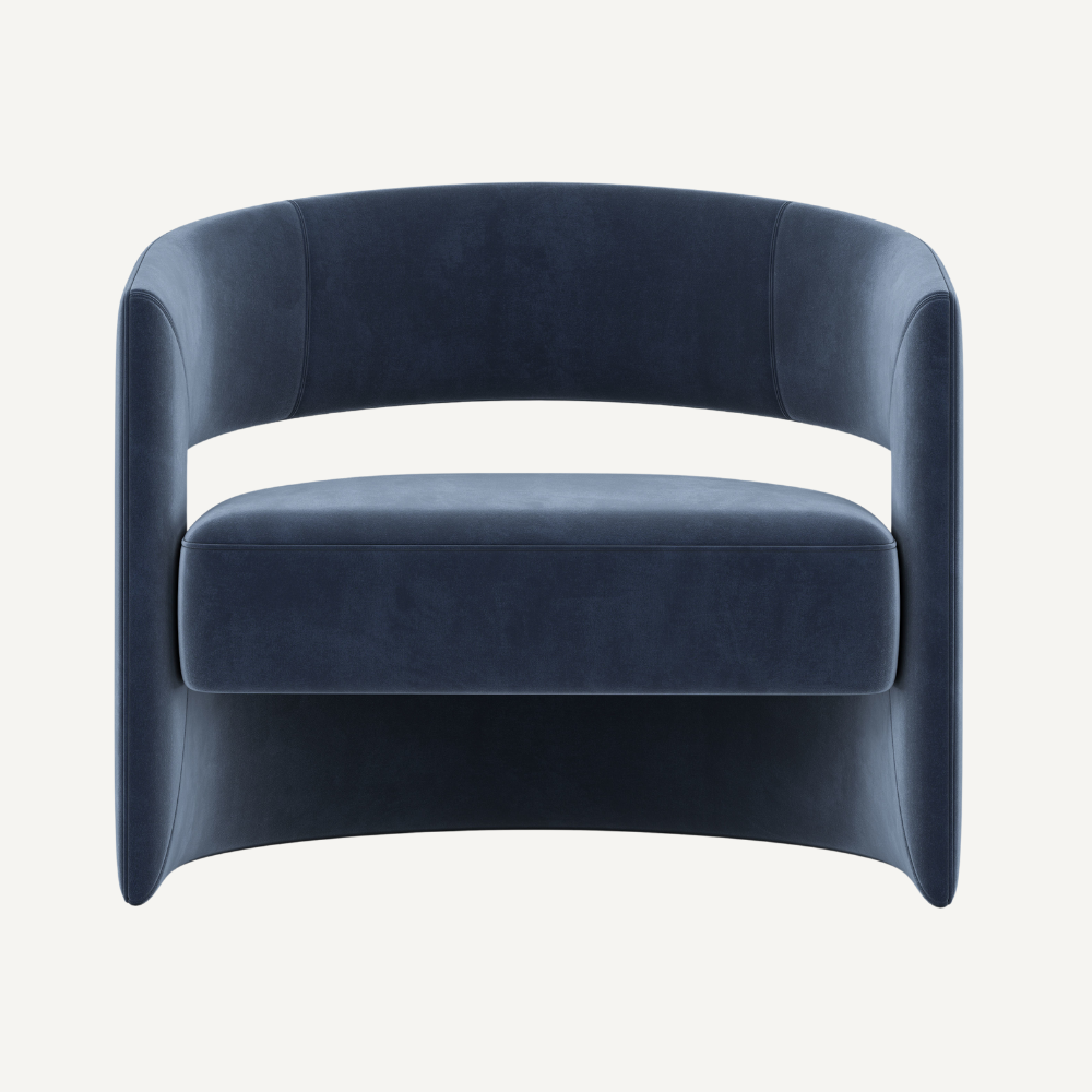 Curved chair MASTER PARIS