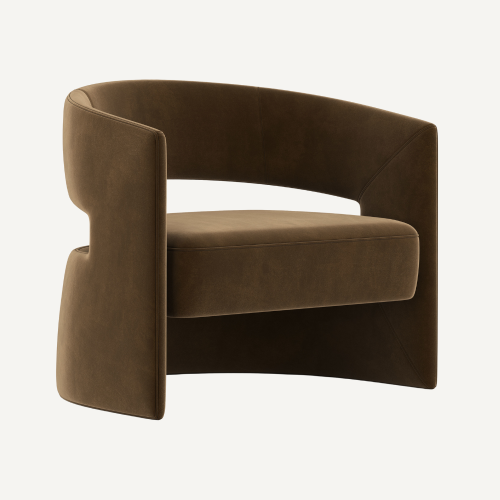 Curved chair MASTER PARIS