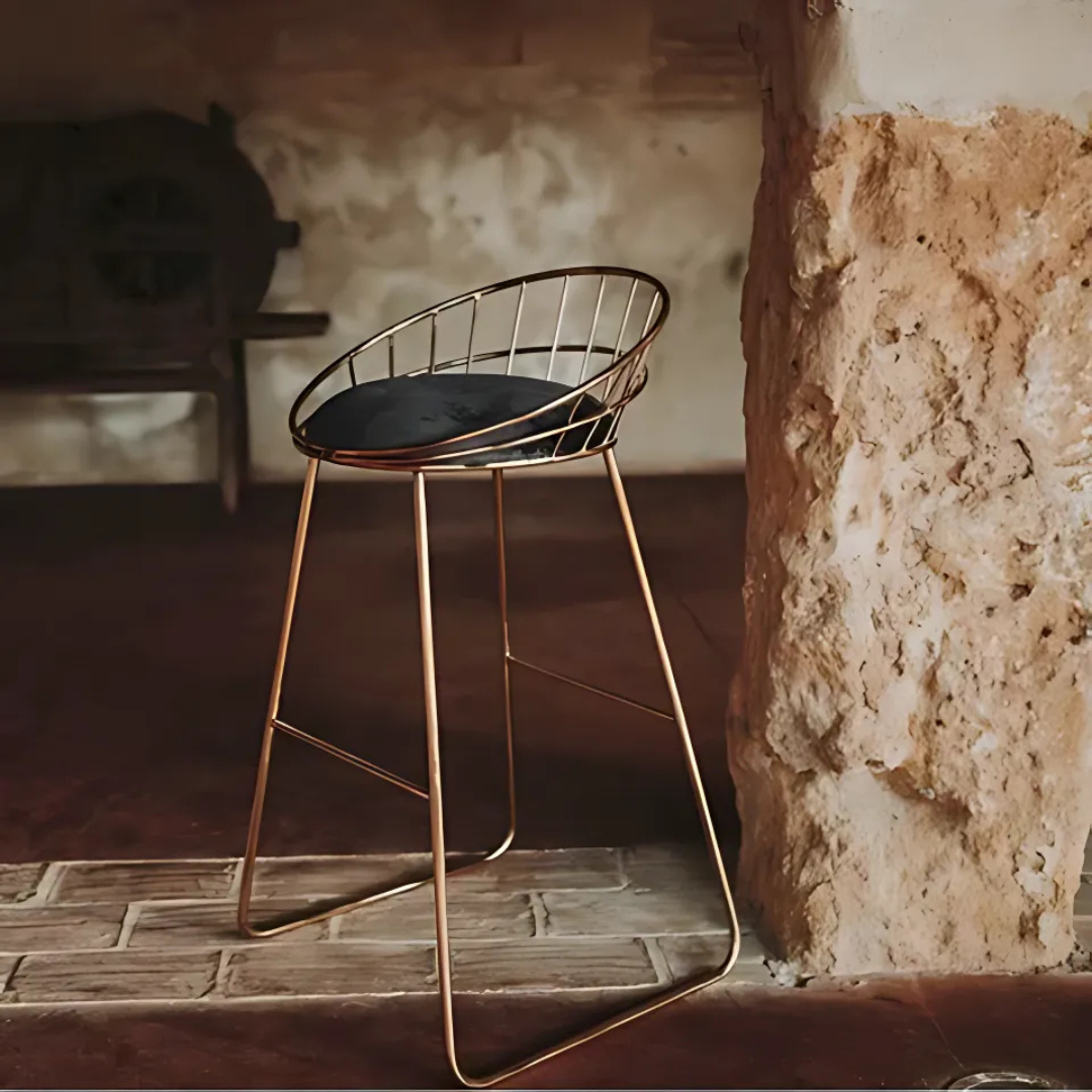 Jolie modern bar stool nordic