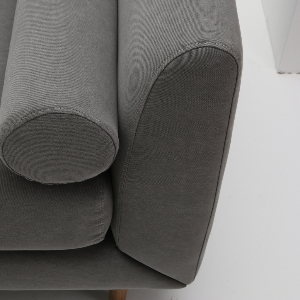 Jones 3-seater fabric sofa