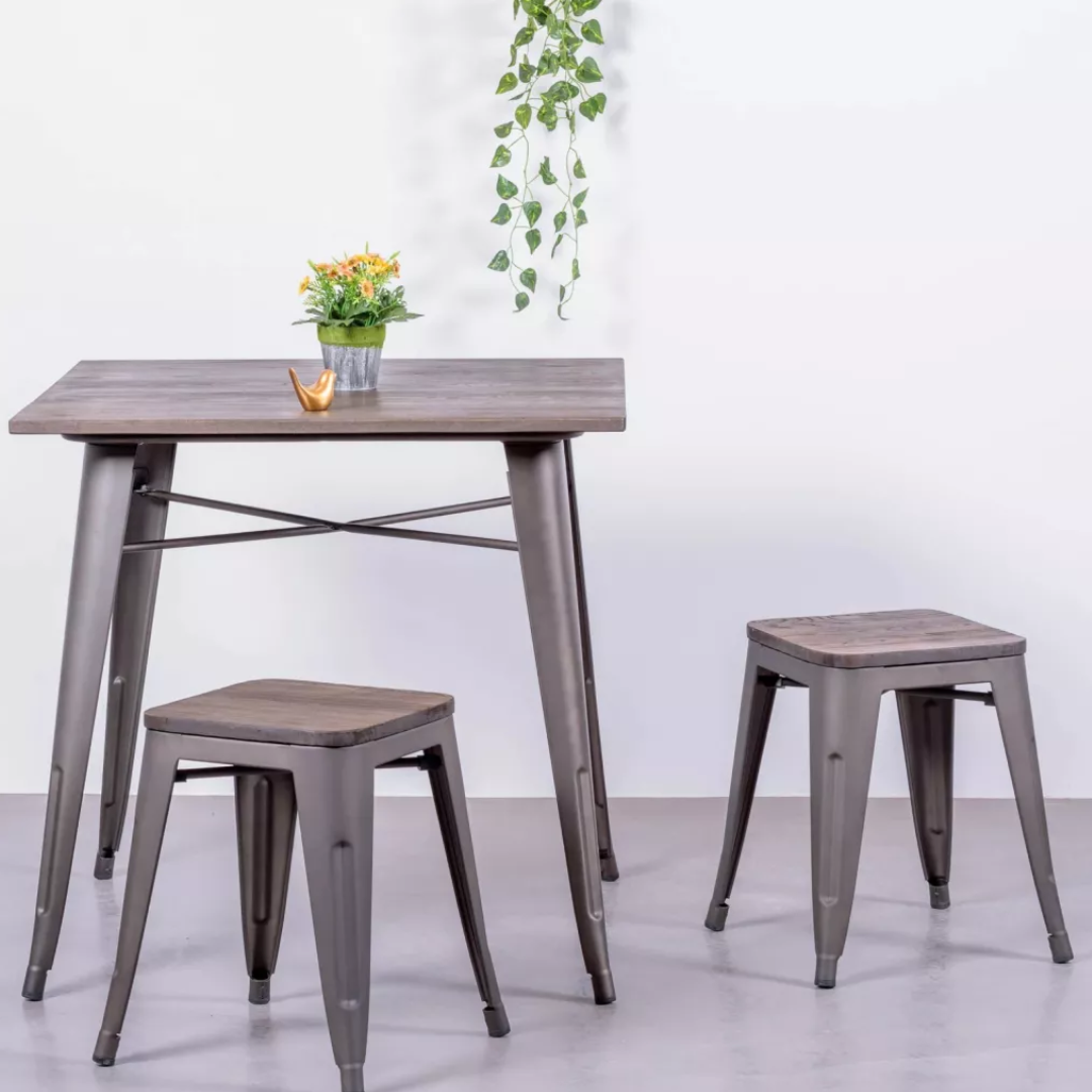 Square restaurant table LIX