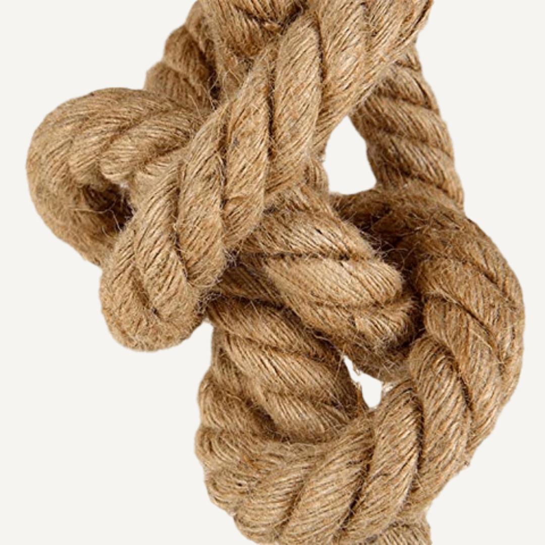 Hemp rope hanginglamp