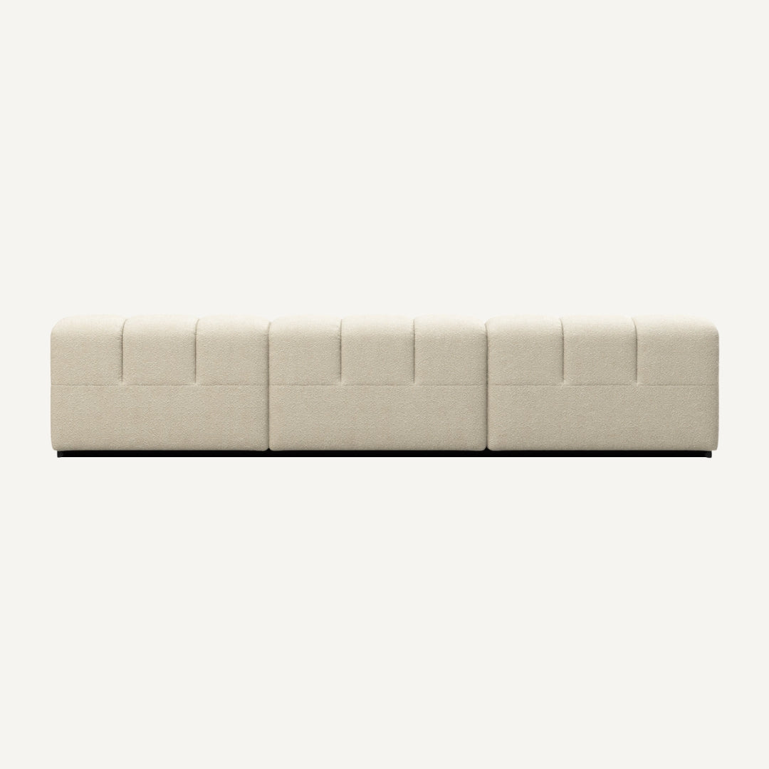 Large Corner Modular Sofa with Chaise 368 cm x 150 cm – 4 seats – Tully