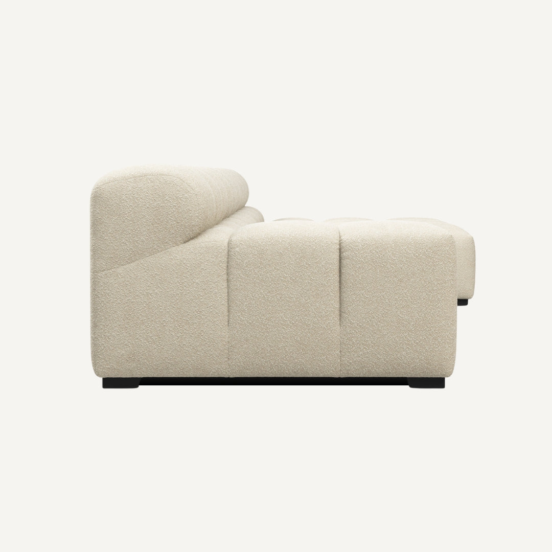 Large Corner Modular Sofa with Chaise 368 cm x 150 cm – 4 seats – Tully