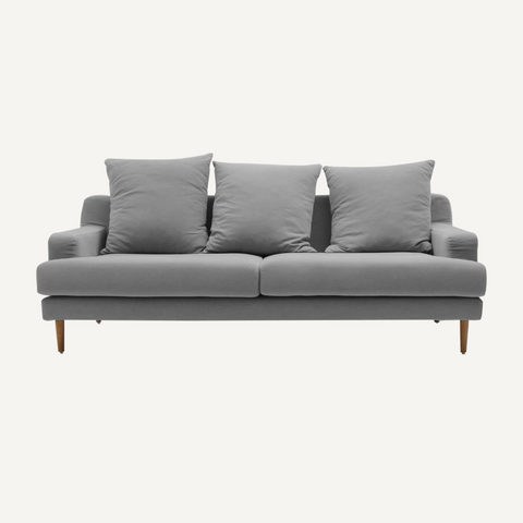 Lena 3-seater fabric sofa