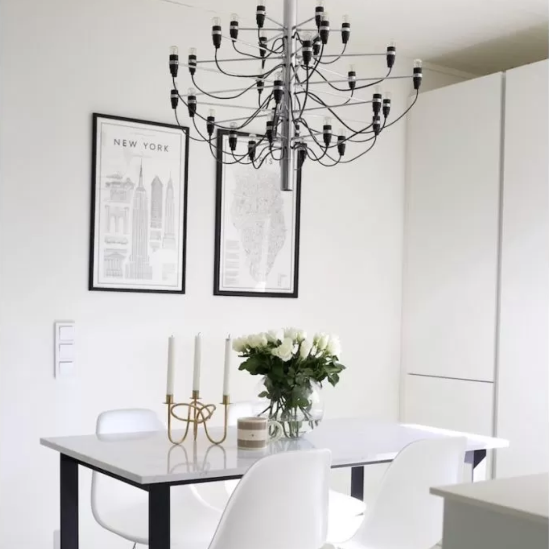 Gio Chandelier Gino Sarfatti