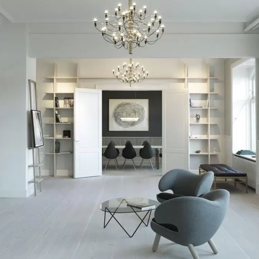 Gio Chandelier Gino Sarfatti