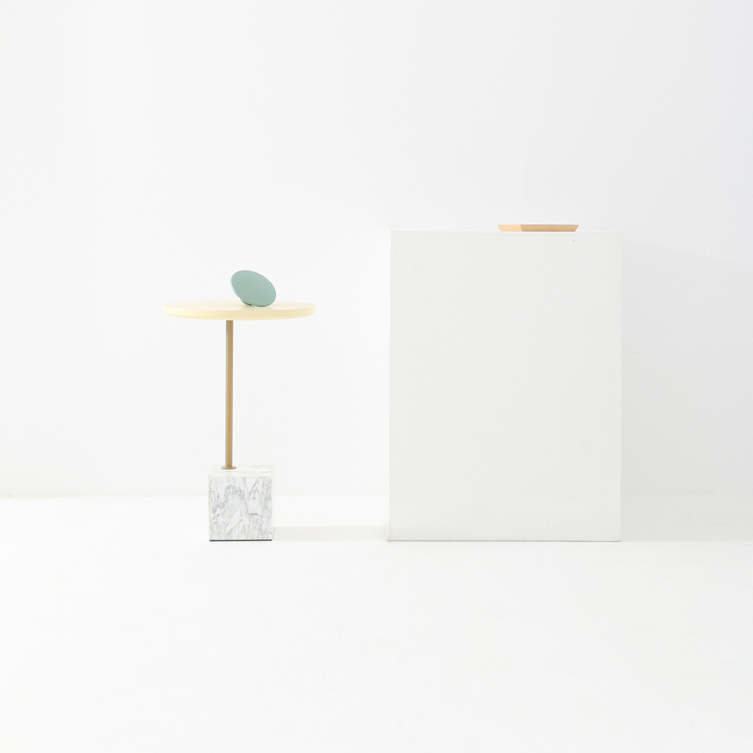 Marble base Side Table - Angelica