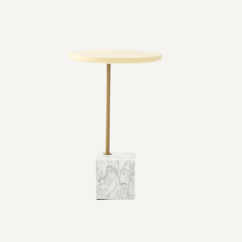Marble base Side Table - Angelica