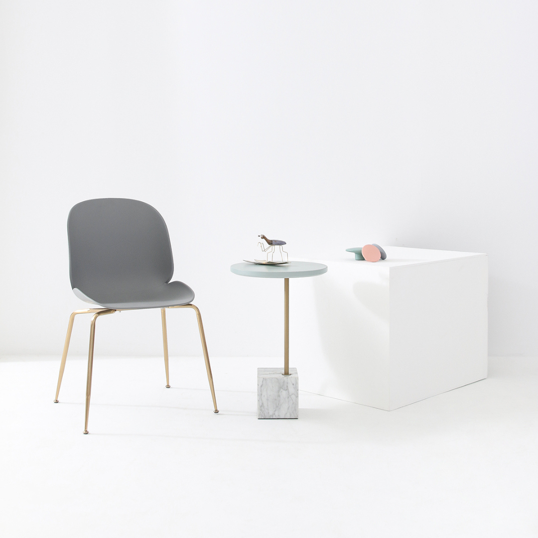 Marble base Side Table - Angelica