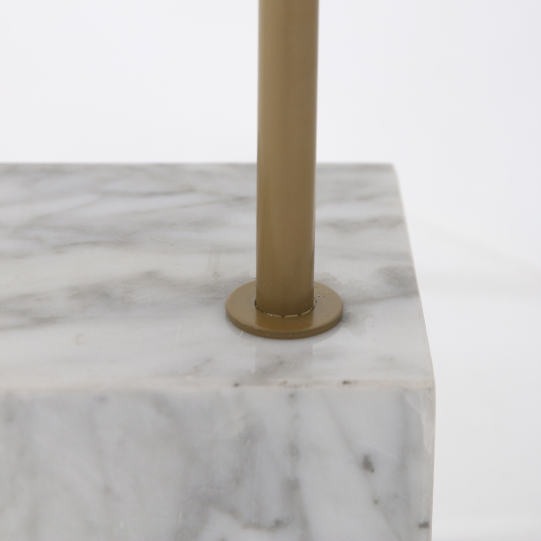Marble base Side Table - Angelica