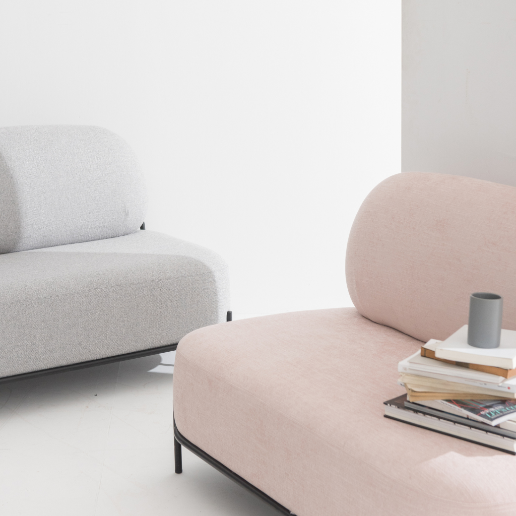 Omba 2-seater Fabric Sofa