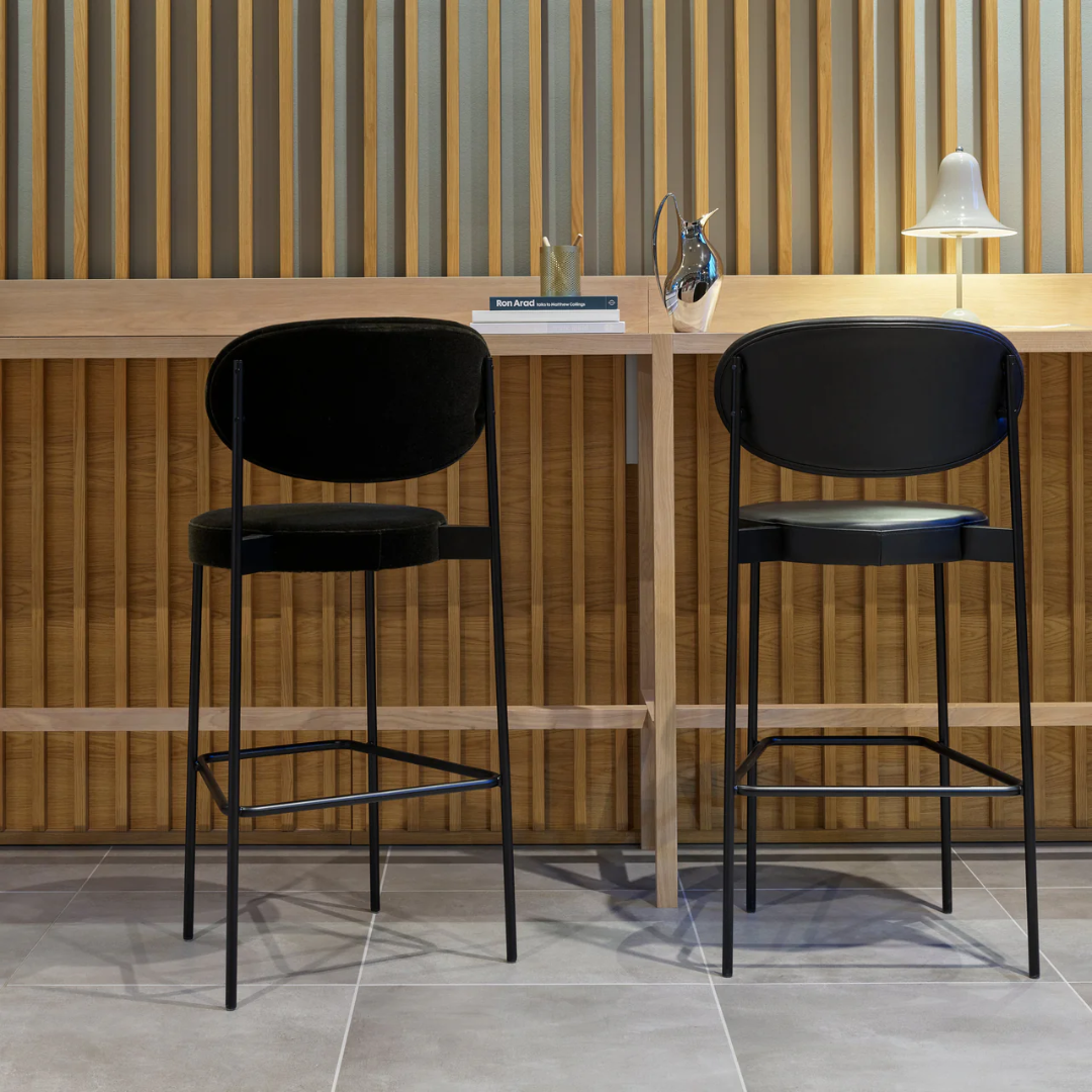 Pandora Upholstered Bar Chair - 75 cm