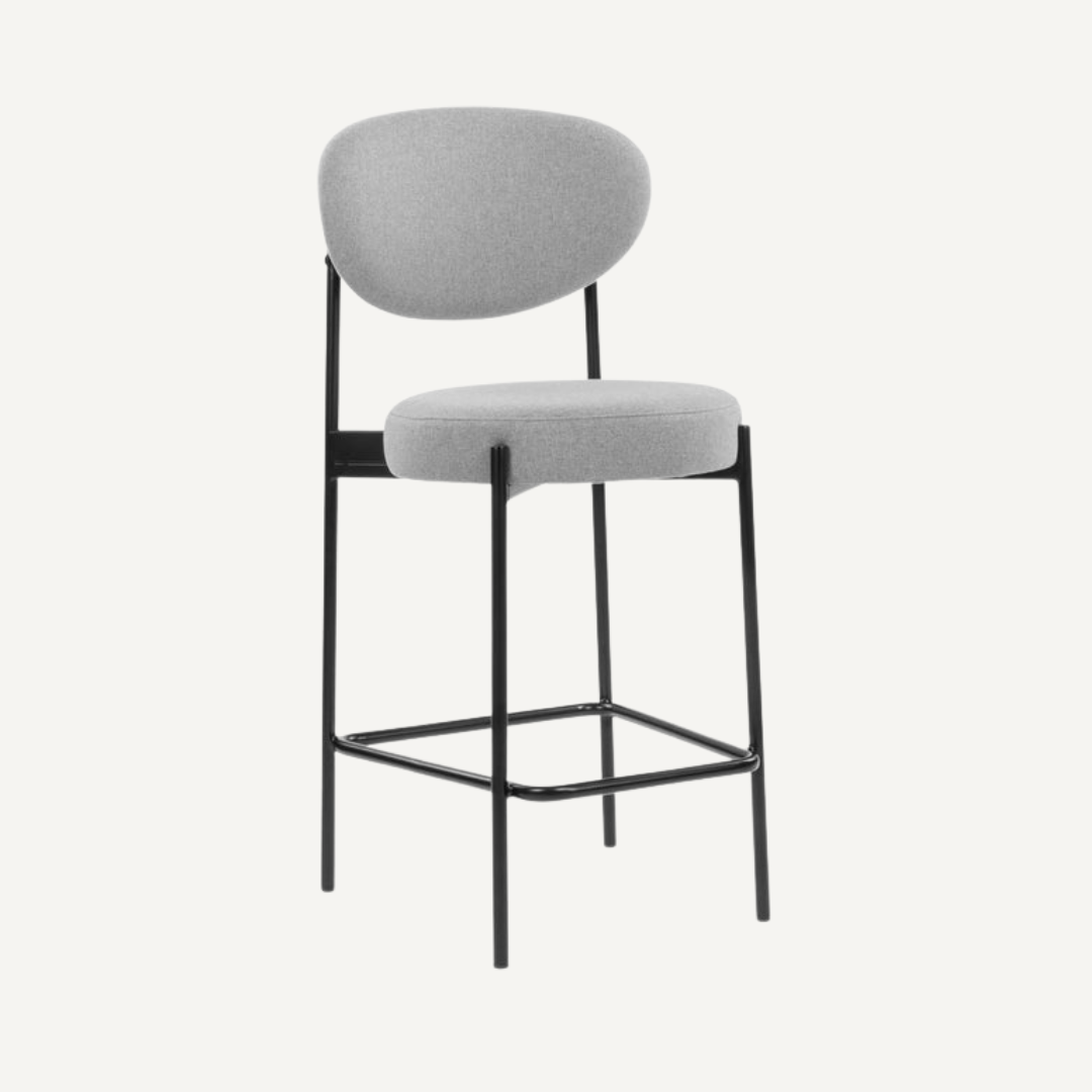 Pandora Upholstered Bar Chair - 75 cm