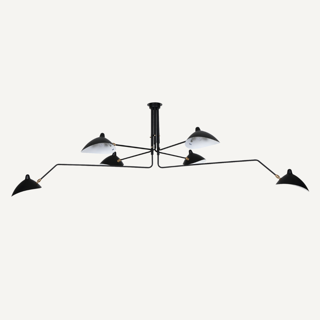 6 arms Ceiling lamp Spider