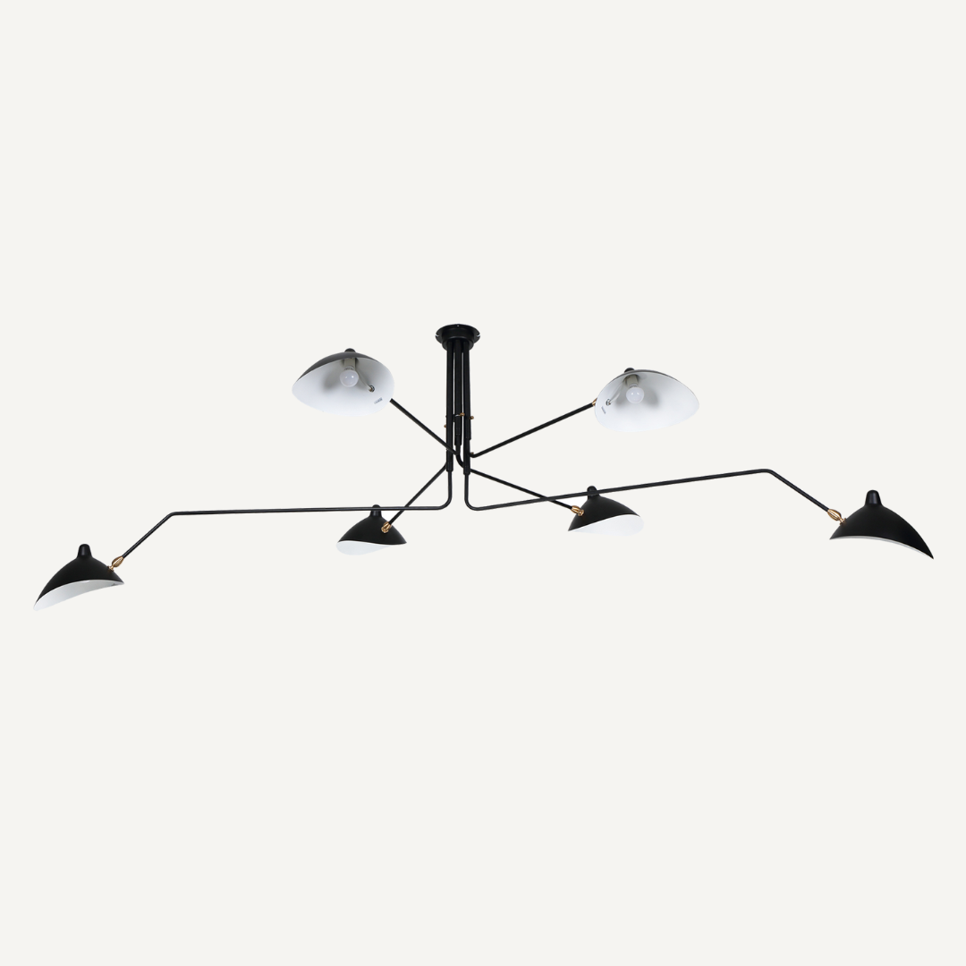 6 arms Ceiling lamp Spider