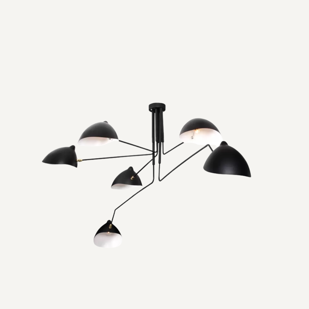 6 arms Ceiling lamp Spider