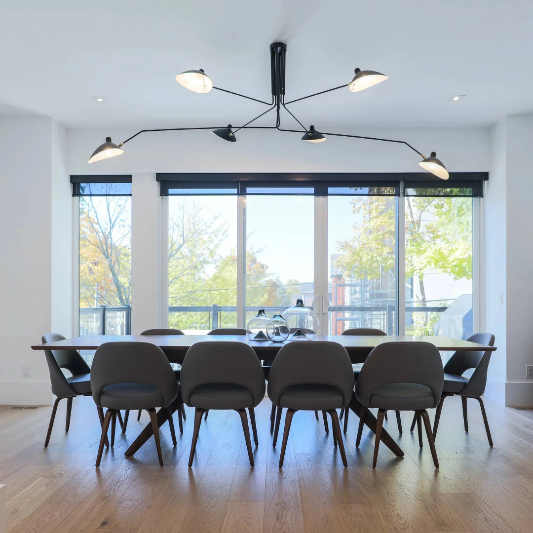 6 arms Ceiling lamp Spider