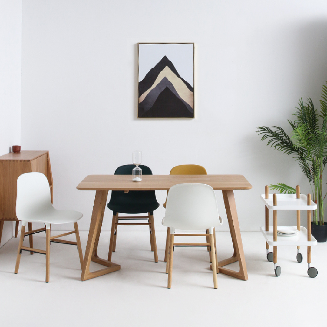 Rectangular table in oak - Vega