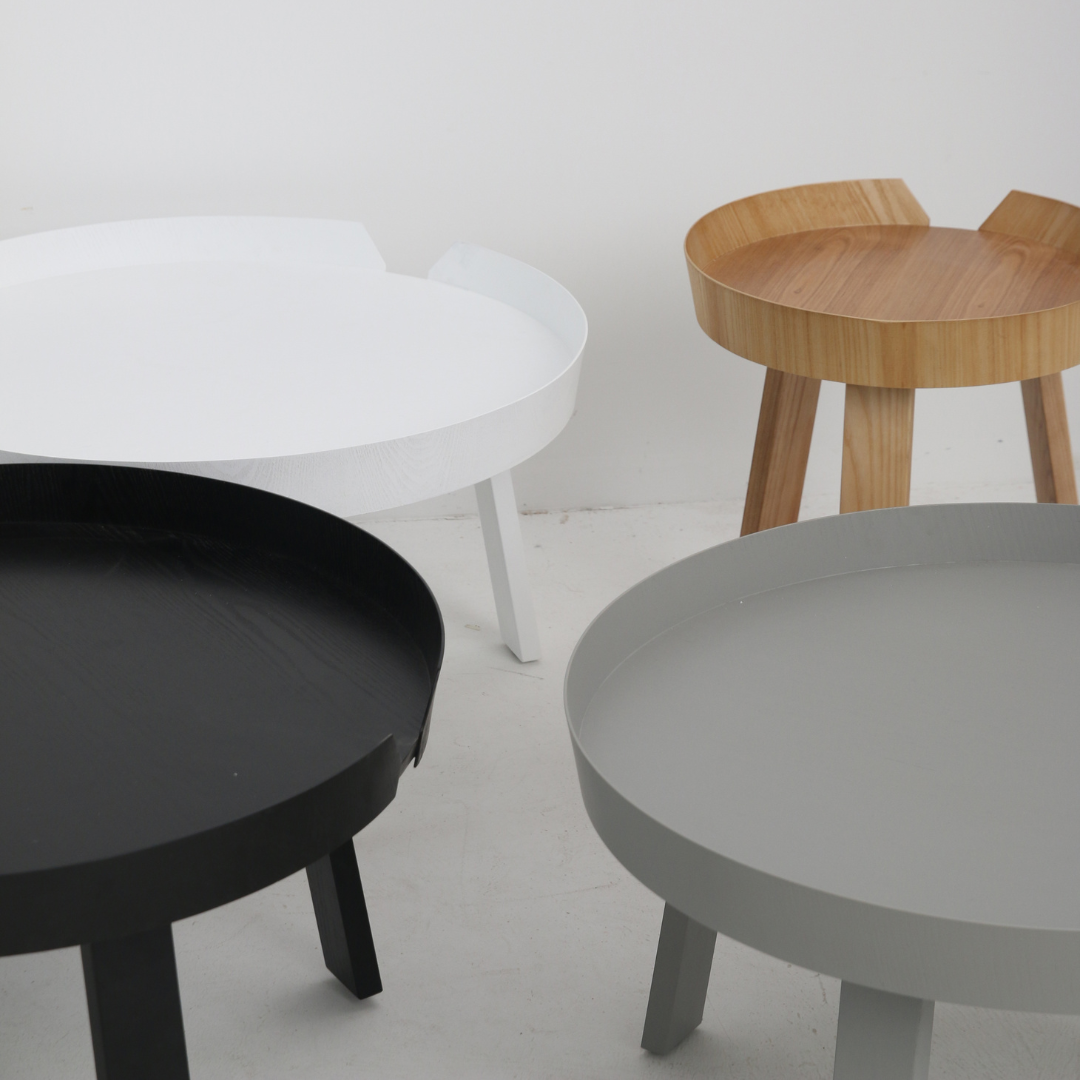 Round Wooden coffee Table - Sowa