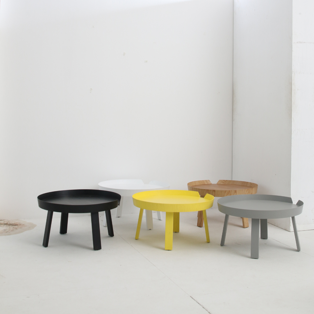 Round Wooden coffee Table - Sowa