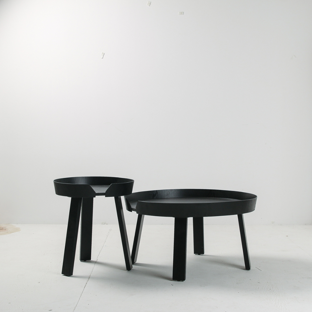 Round Wooden coffee Table - Sowa