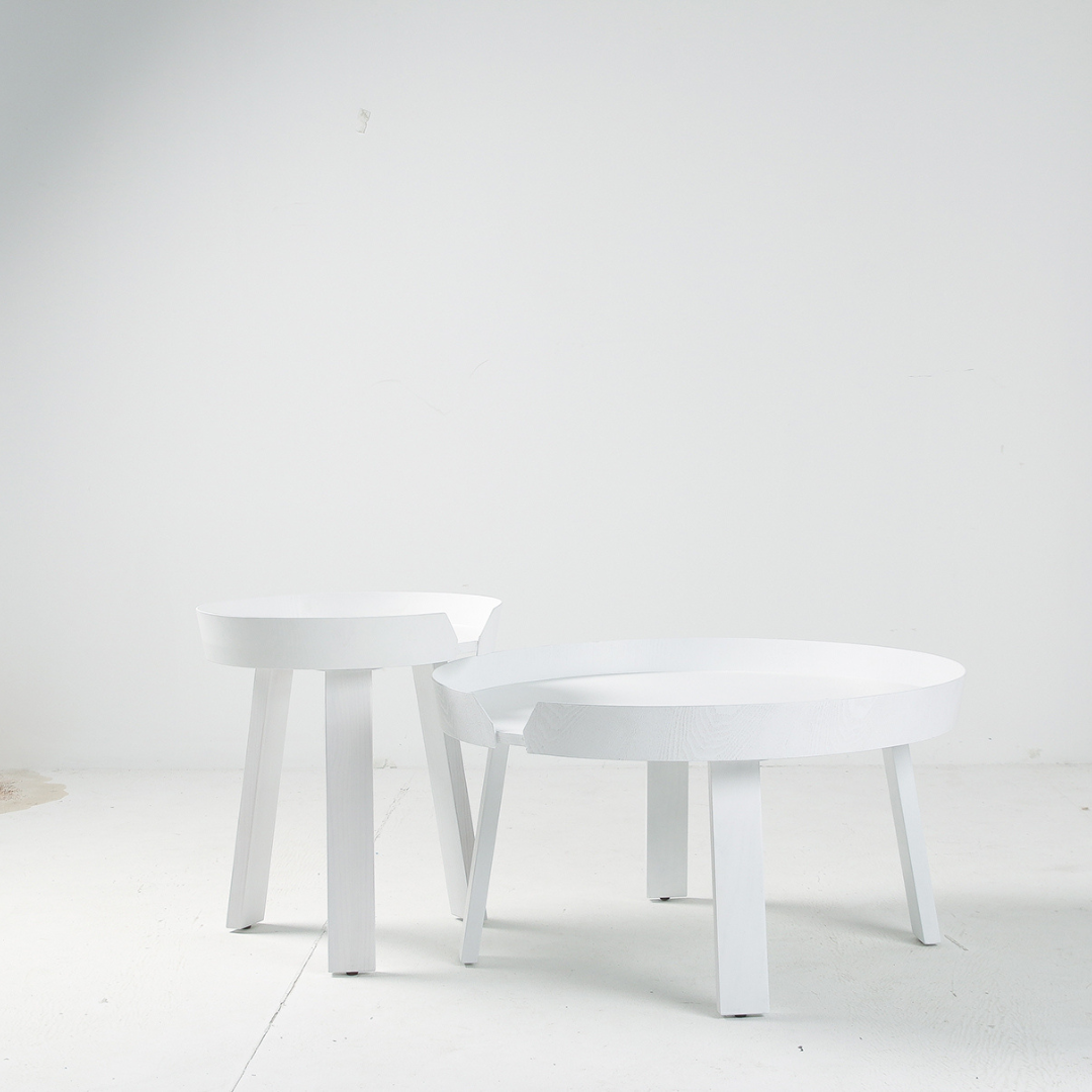 Round Wooden coffee Table - Sowa