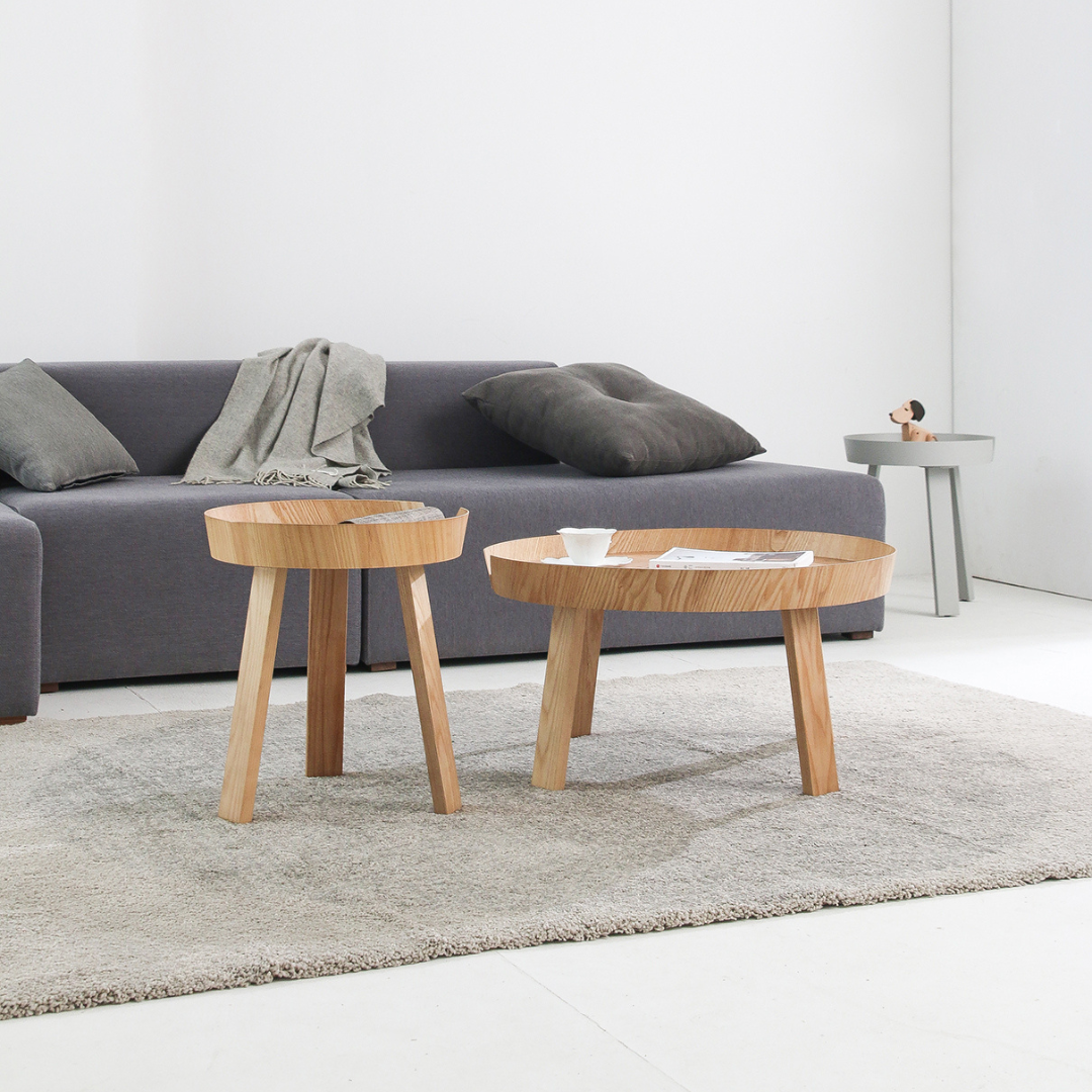 Round Wooden coffee Table - Sowa