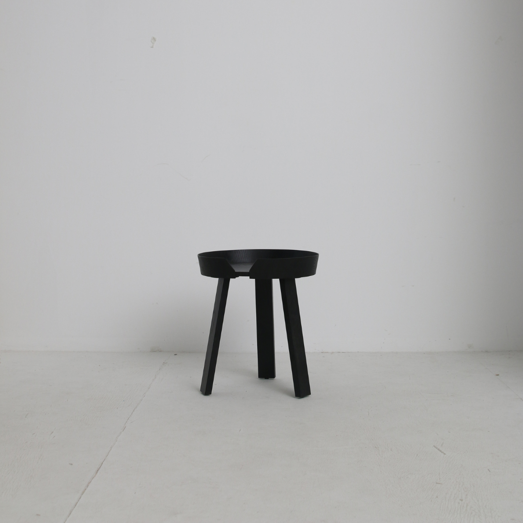 Round Wooden Side Table - Zowa
