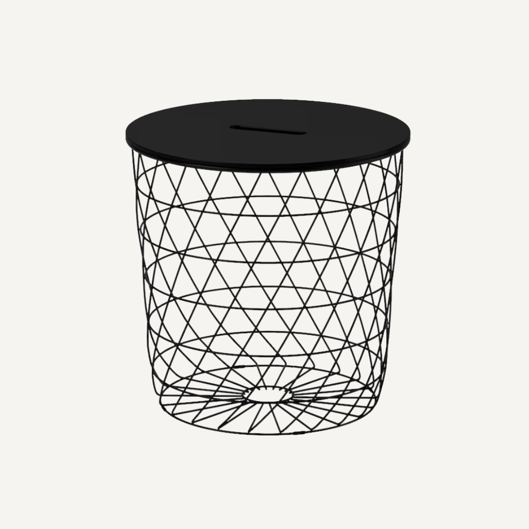 Round metal coffee table  - Thimble