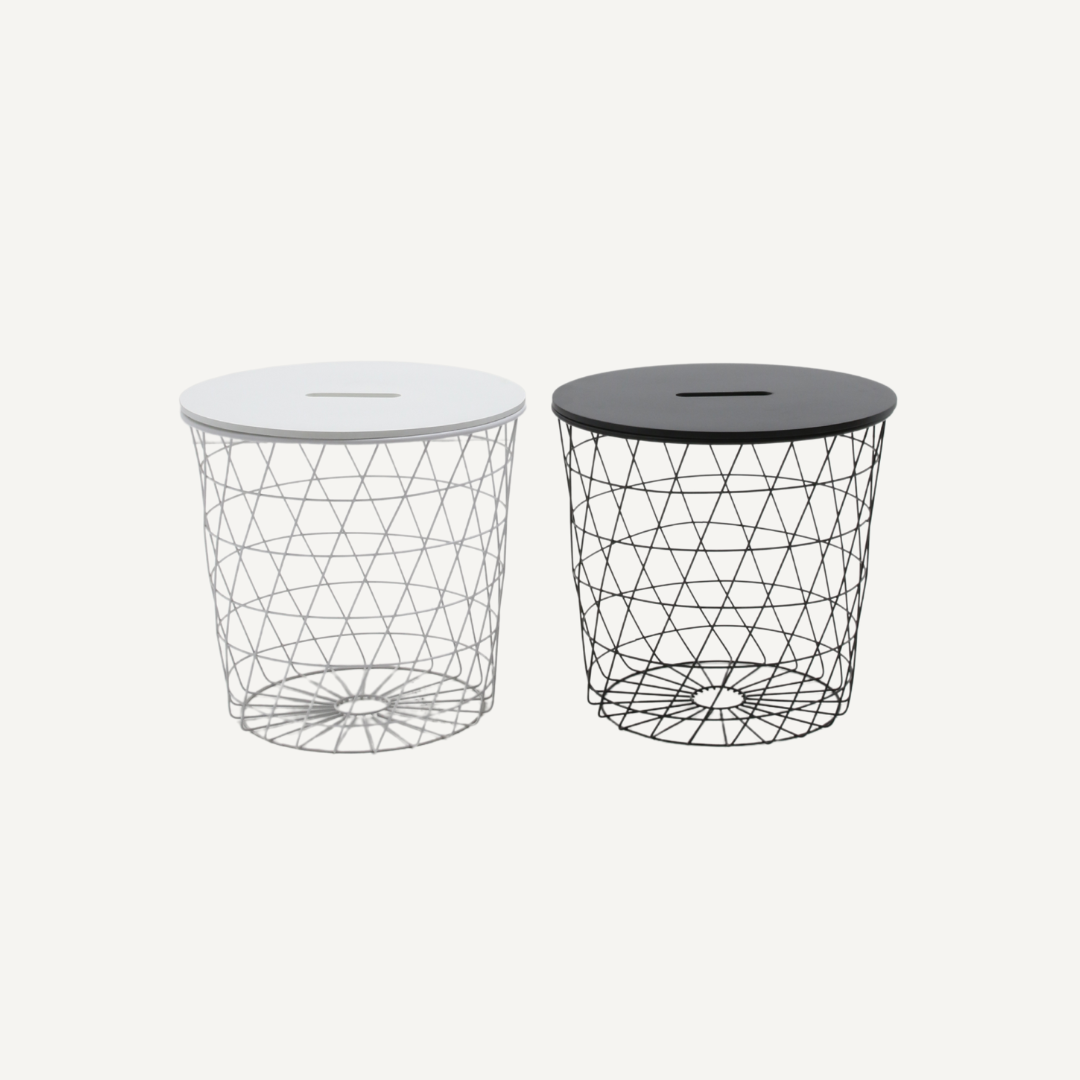 Round metal coffee table  - Thimble