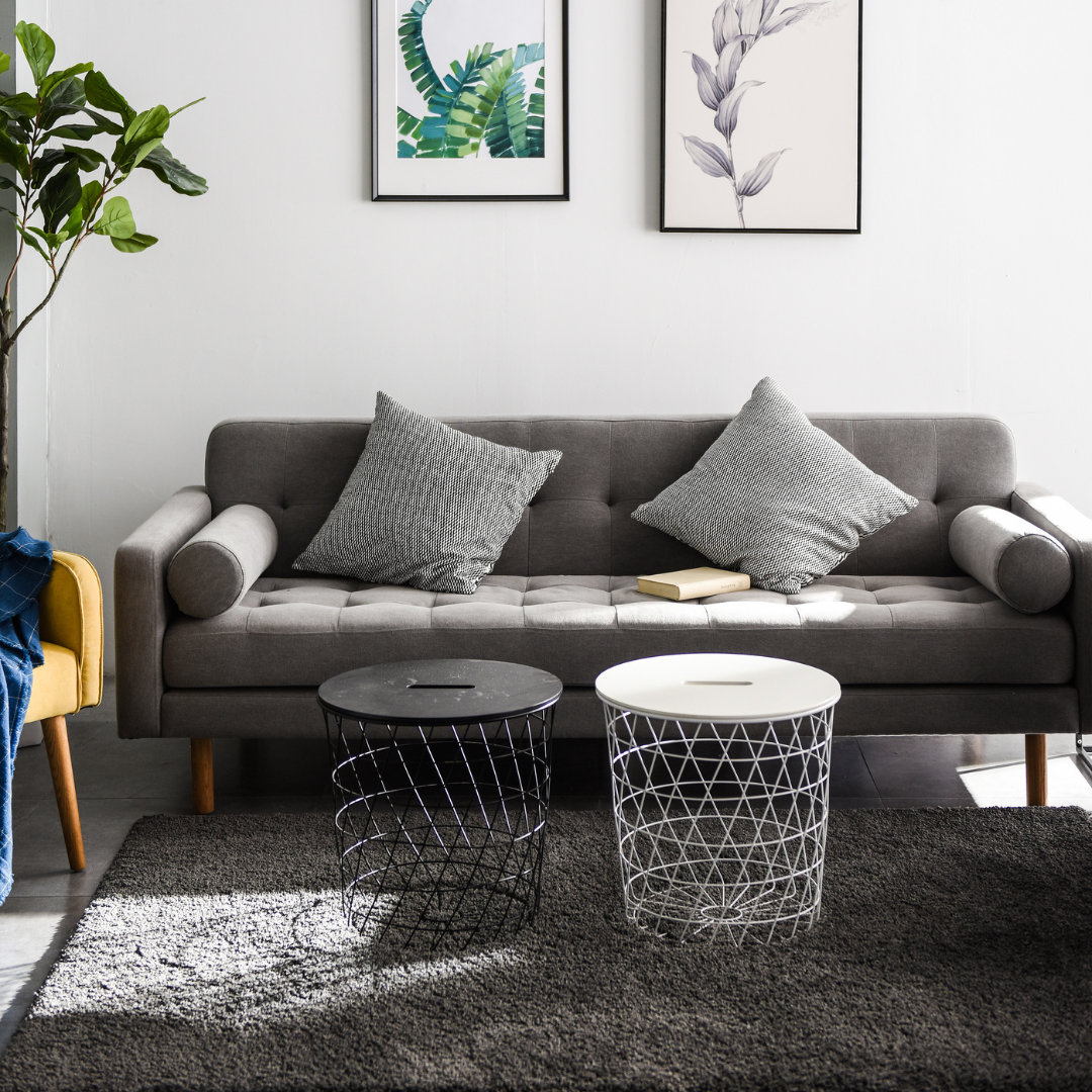 Round metal coffee table  - Thimble