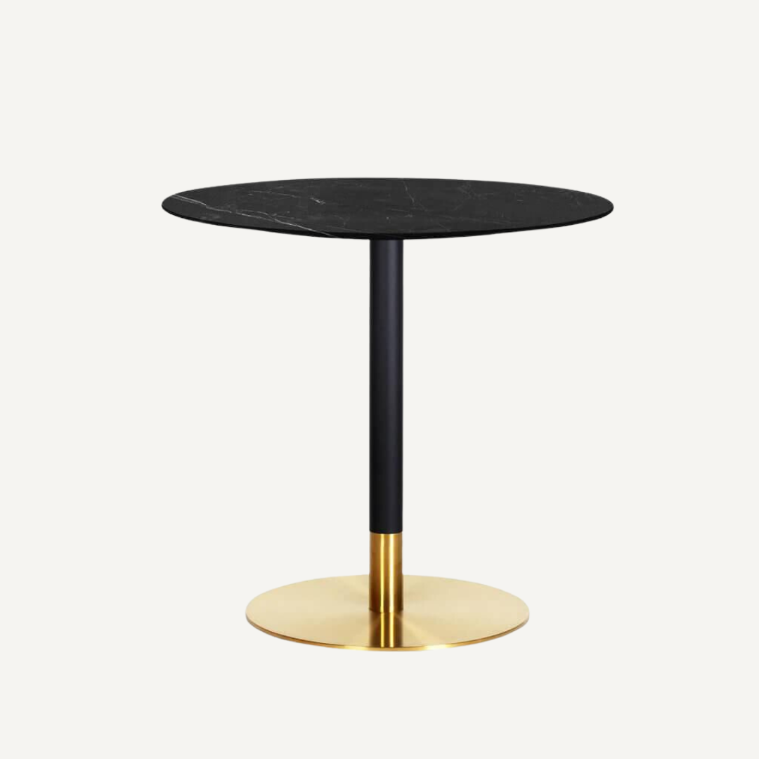 Round table in marble Jelia