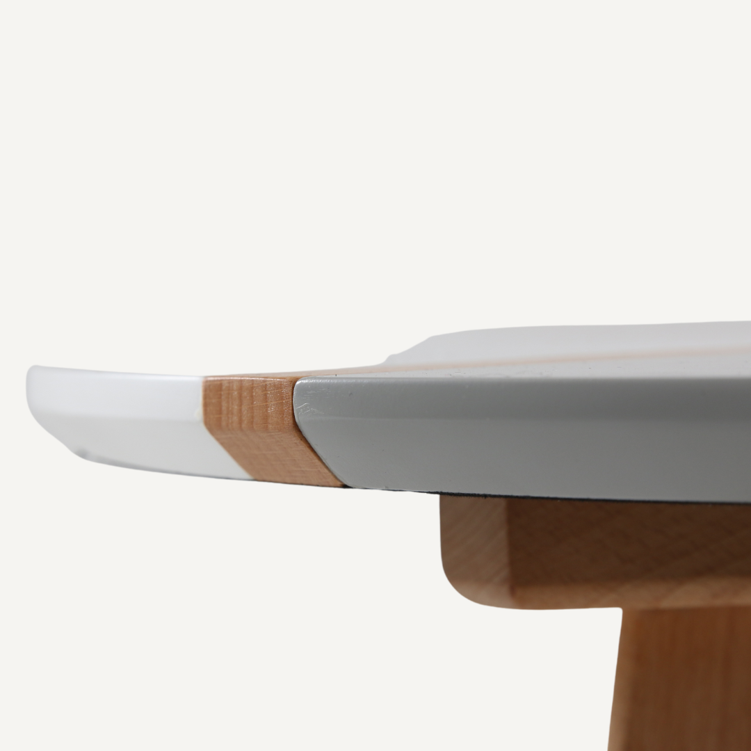 Round wooden coffee table - Lucina