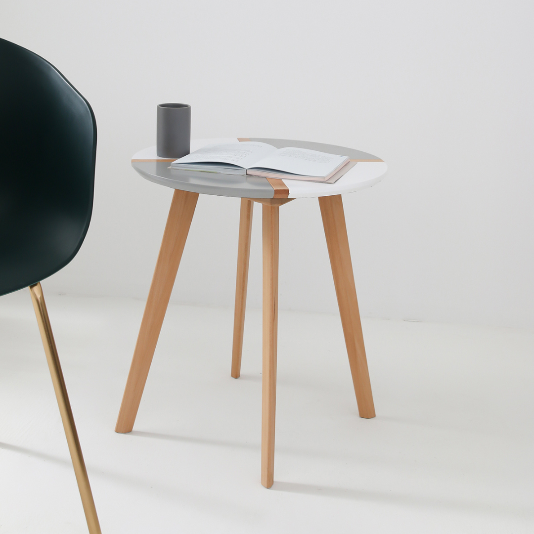 Round wooden coffee table - Lucina