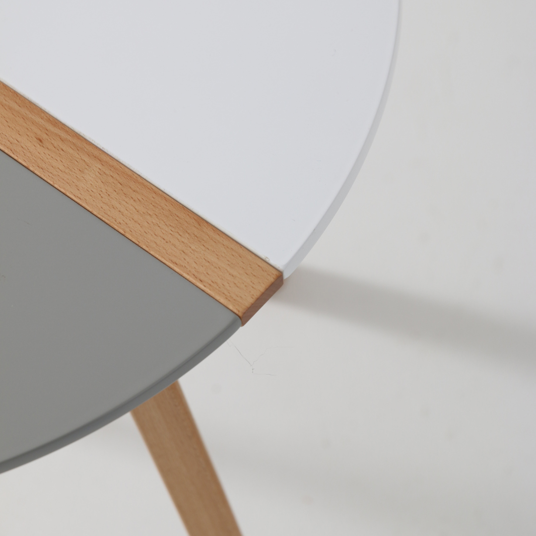 Round wooden coffee table - Lucina