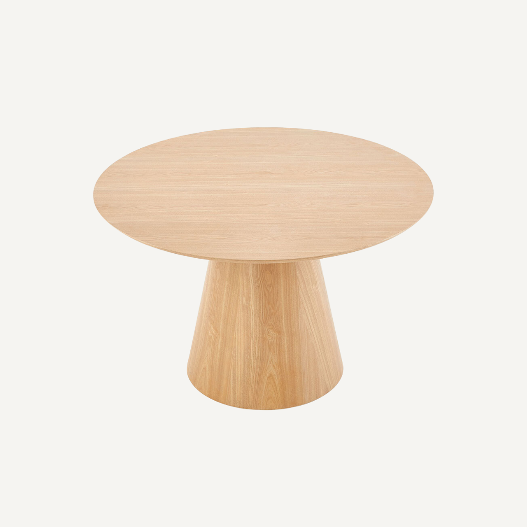 Round wooden table Massy