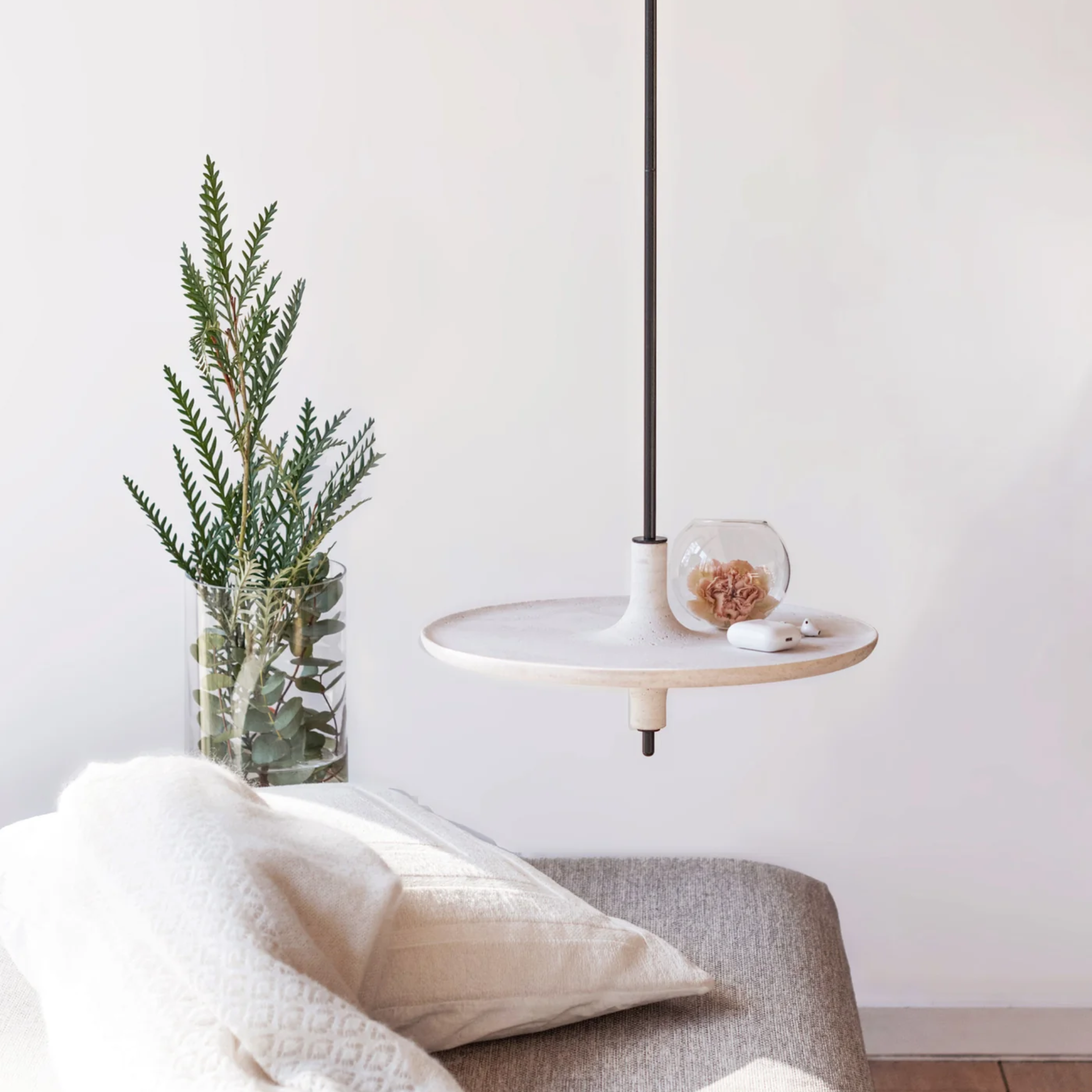 TOUPY travertine Hanging shelf - Mlle JO