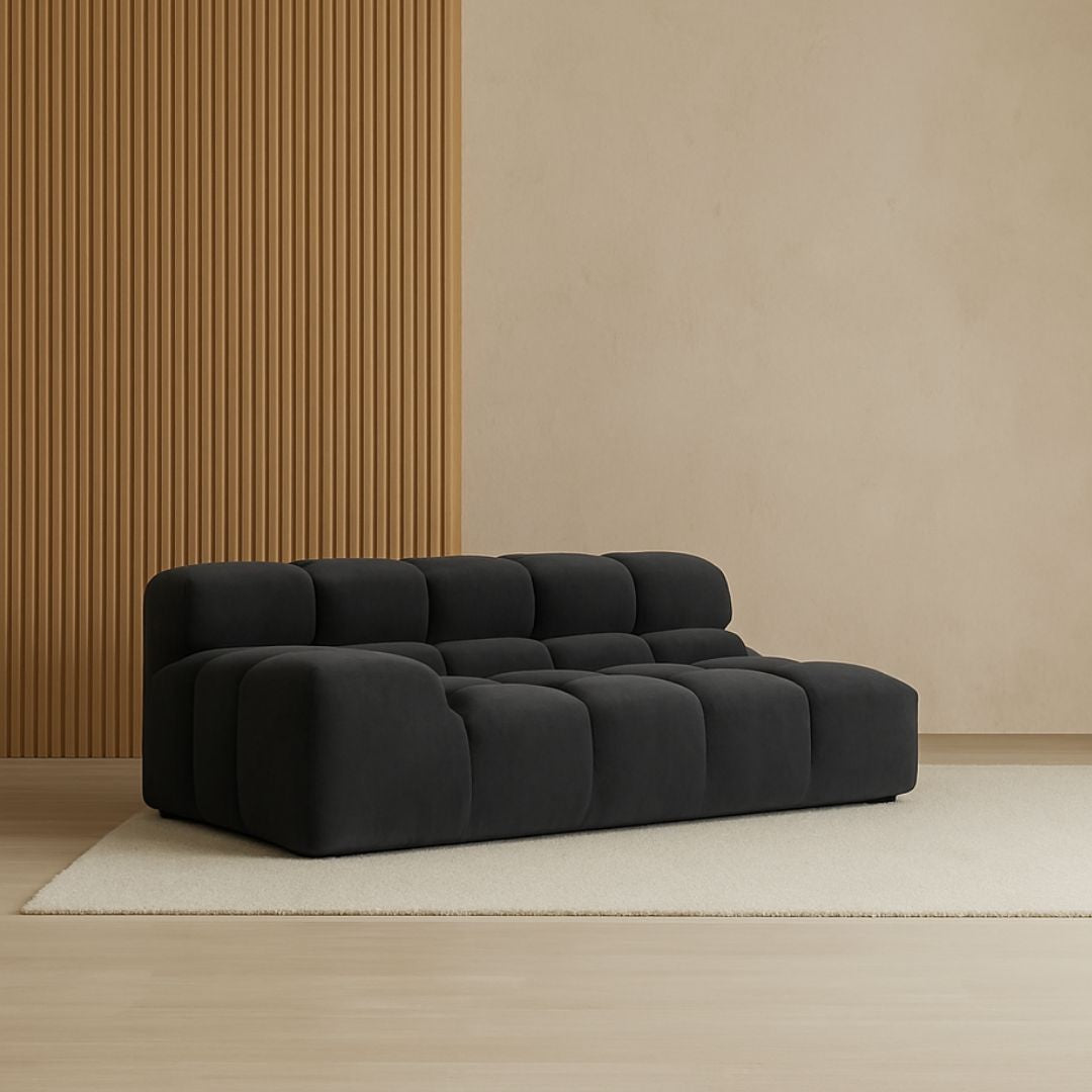 Extra Long Corner with Right Low Armrest for Tully Modular Sofa