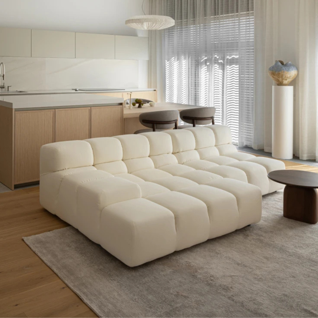 XL Chaise with Left Low Armrest – Tully Modular Sofa