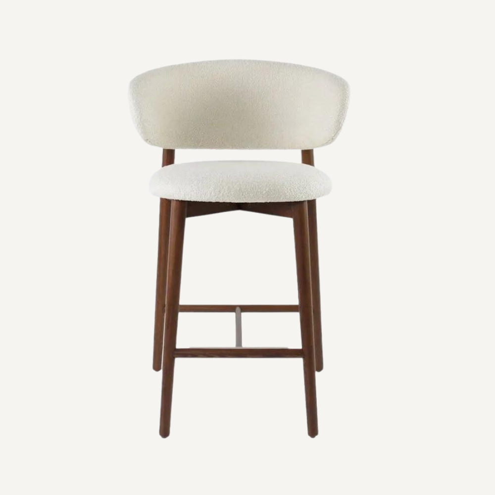 Altessi Wooden Design Bar Stool - 65 cm