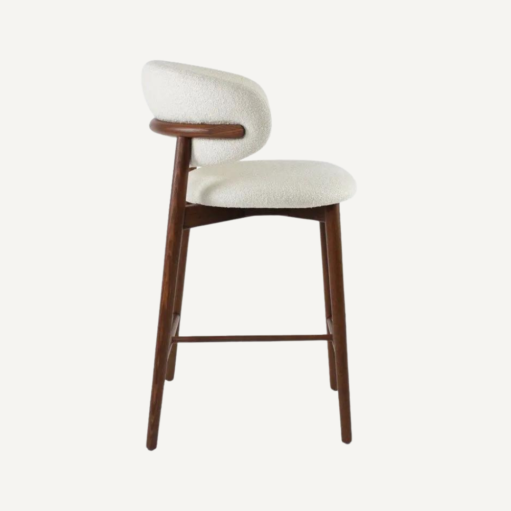 Altessi Wooden Design Bar Stool - 75 cm