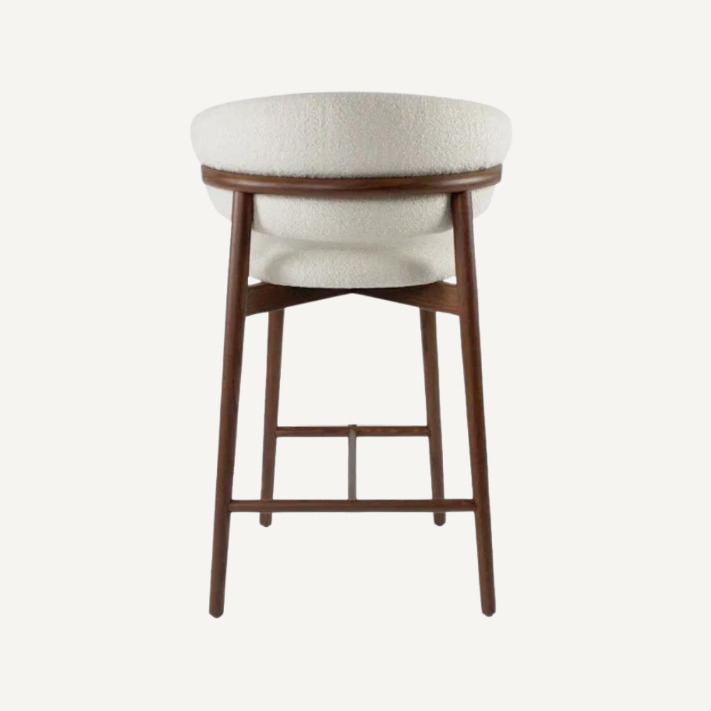 Altessi Wooden Design Bar Stool - 65 cm